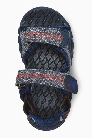 Trekker Double Strap Sandals (Younger Boys)